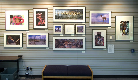 2003 Peru Photo Installation at the Mountlake Terrace Library