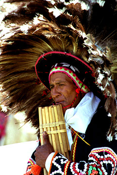 Q'ero Musician - Mark Dodge